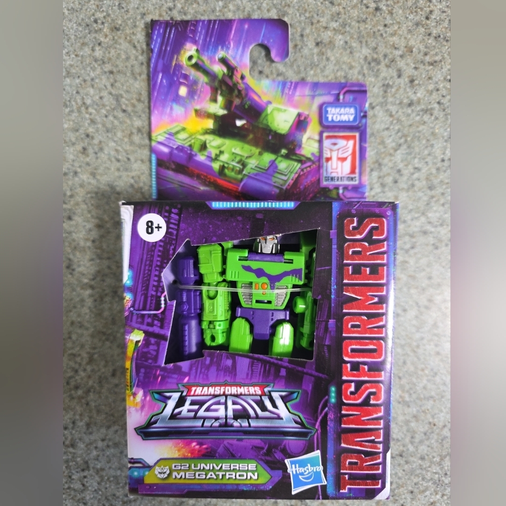Transformers Generations Legacy Core Class G2 Universe Megatron. NIB.